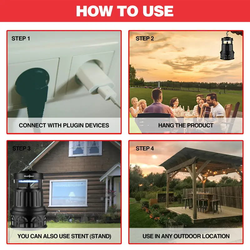 Outdoor Insect Inhalant Trap - MT108