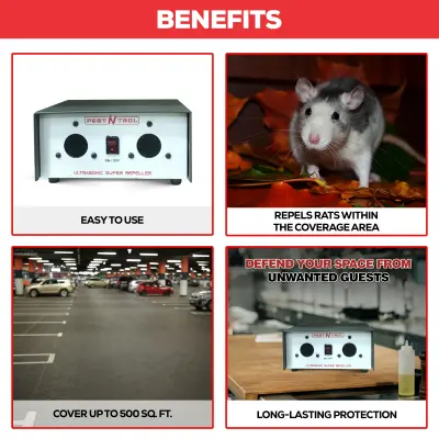 PNT1100 ULTRASONIC Ultimate Mini Super Repeller