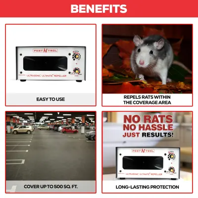 Ultrasonic Ultimate Repeller PNT1100+